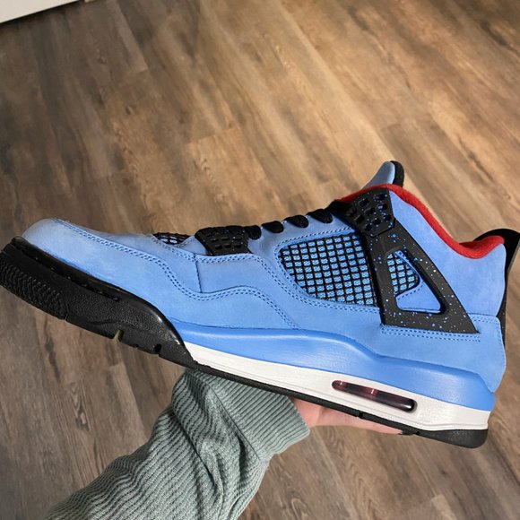 Air Jordan Retro 4 Travis Scott Cactus Jack Mens - Picture 2 of 6